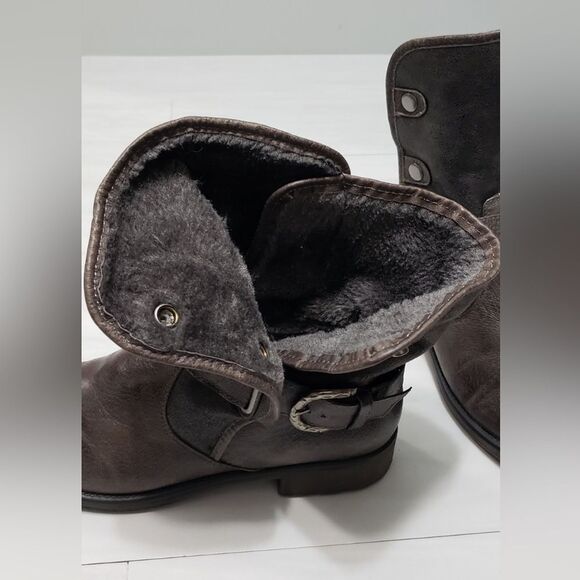 - 𝅺RONSPORTS Fur-lined Leather Boots - Picture 7 of 12